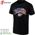 Thunder Oklahoma City Thunder NBA Basketball American Flag shirt
