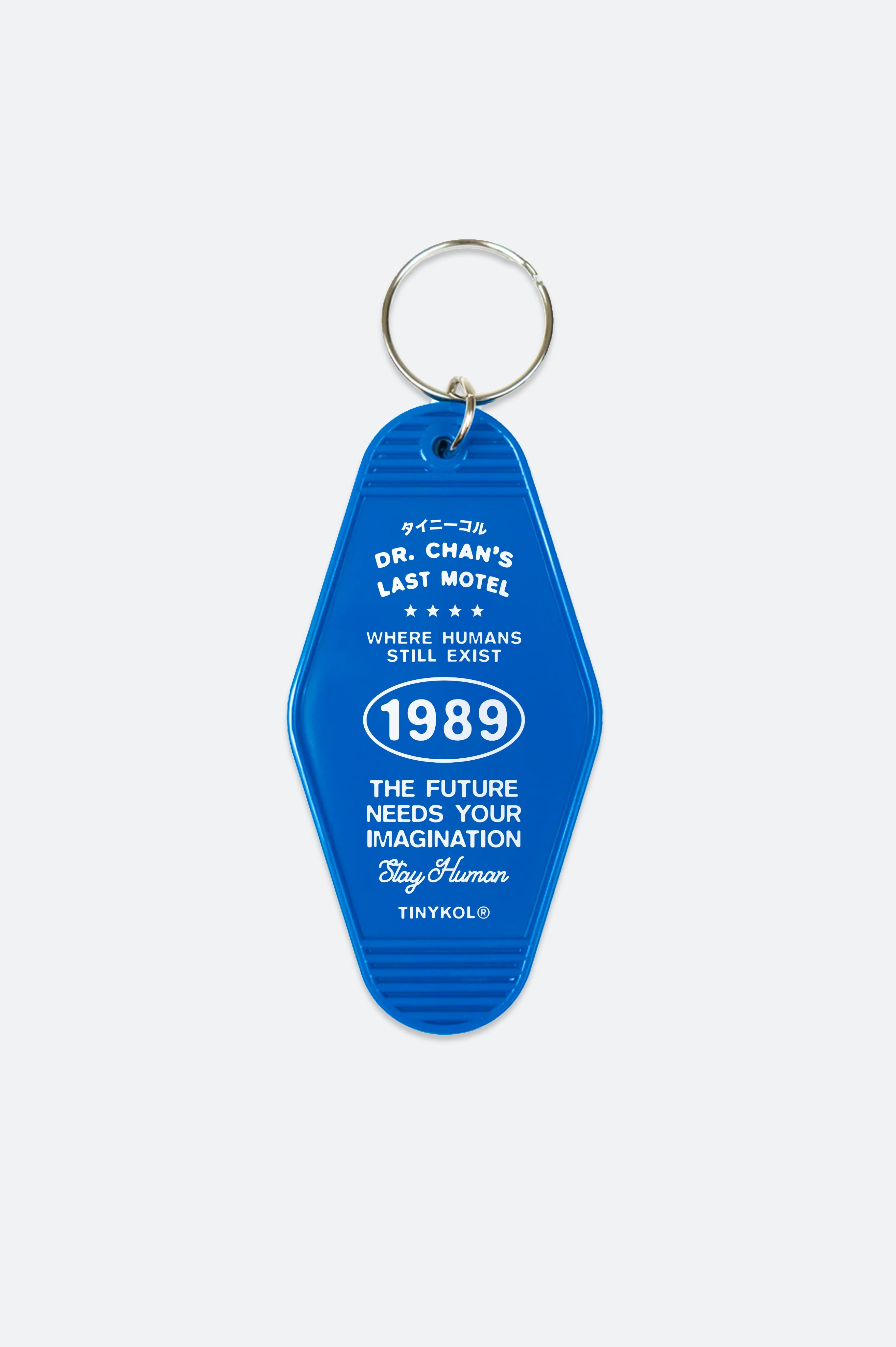 Dr. Chan Last Motel Keychain