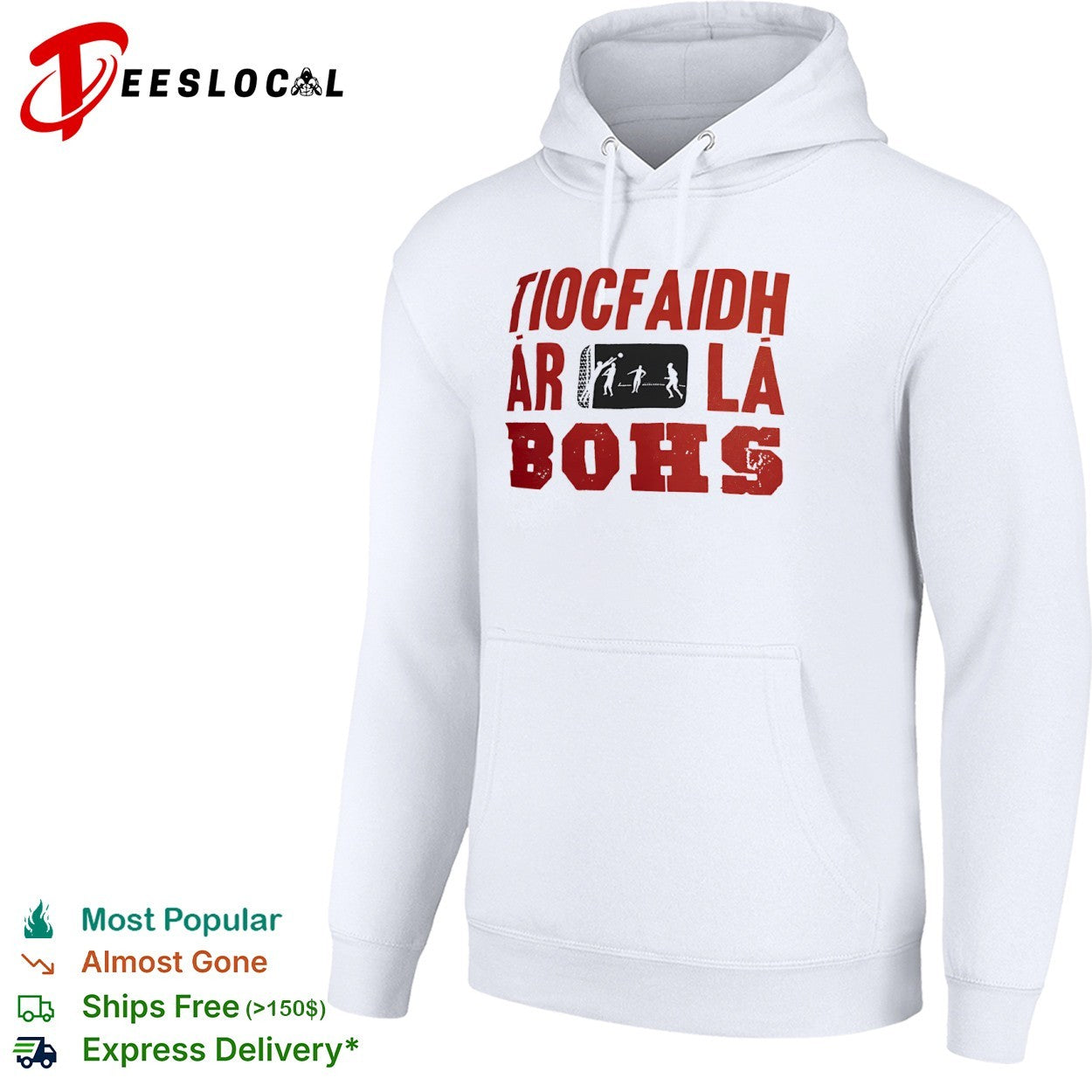 Tiocfaidh ar la Bohs soccer shirt