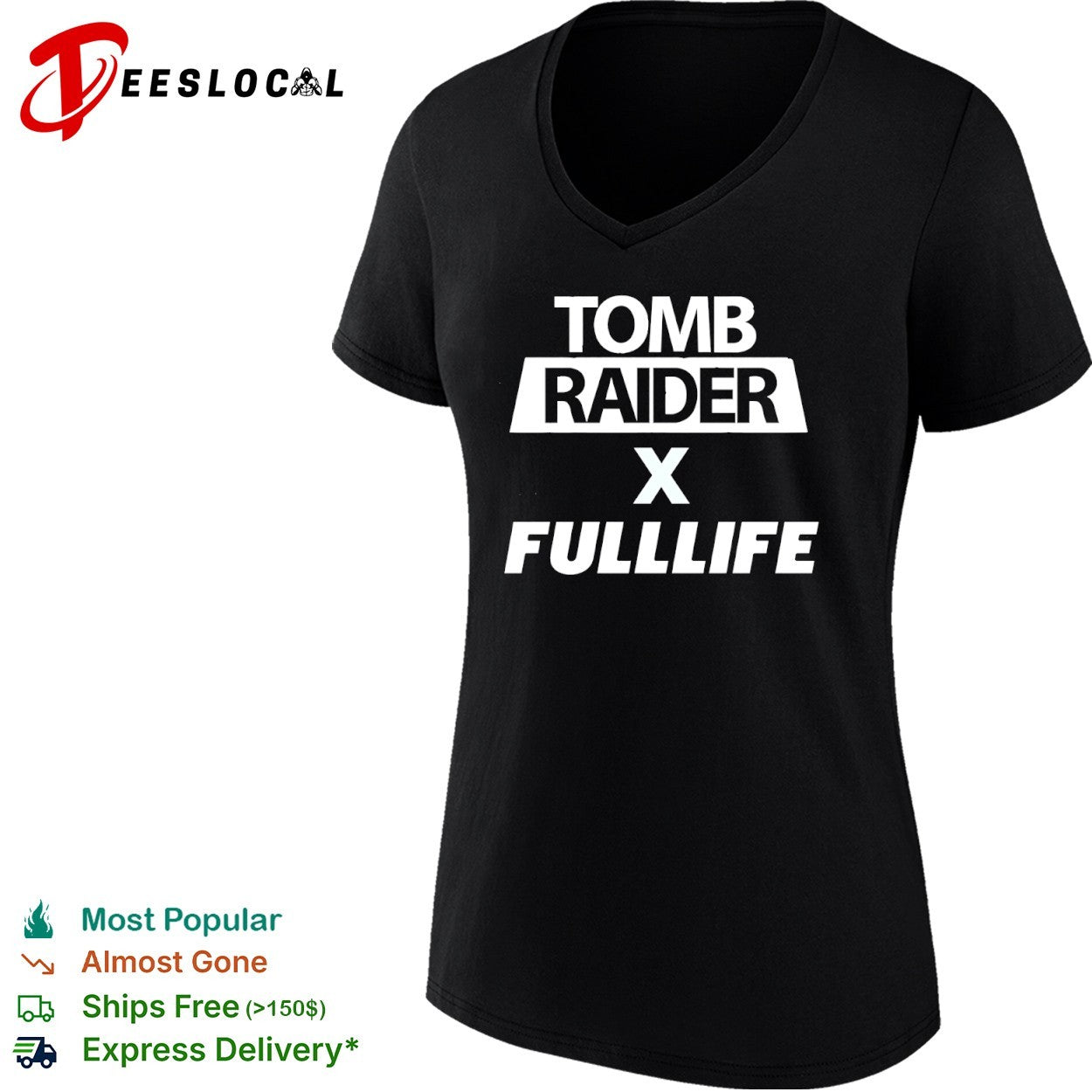 Tomb Raider x Fullife shirt