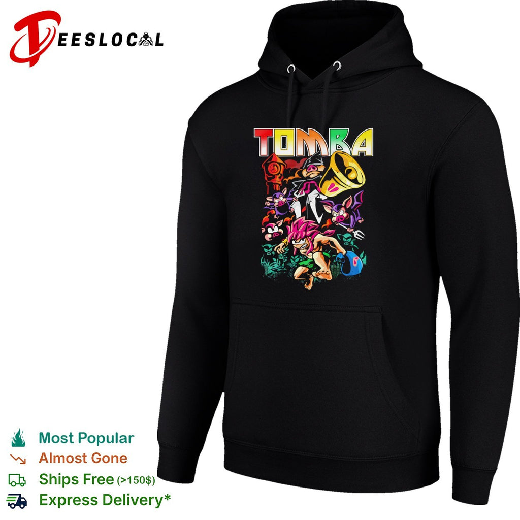 Tomba Retro PlayStation 1 Video Game shirt