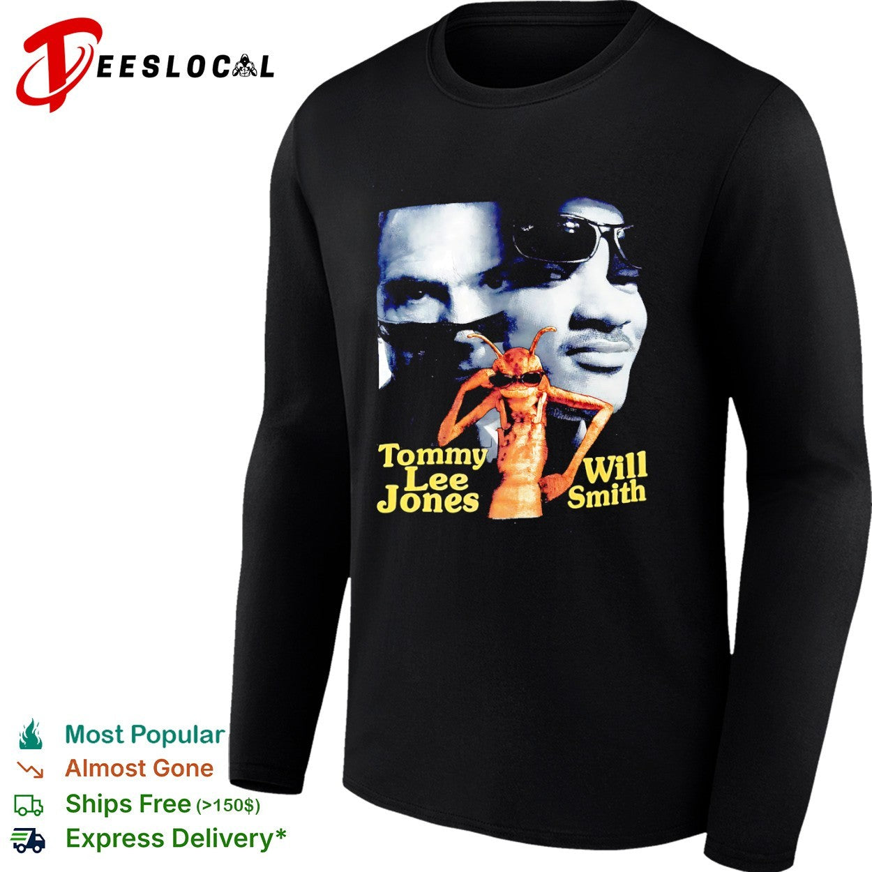 Tommy Lee Jones Will Smith alien shirt