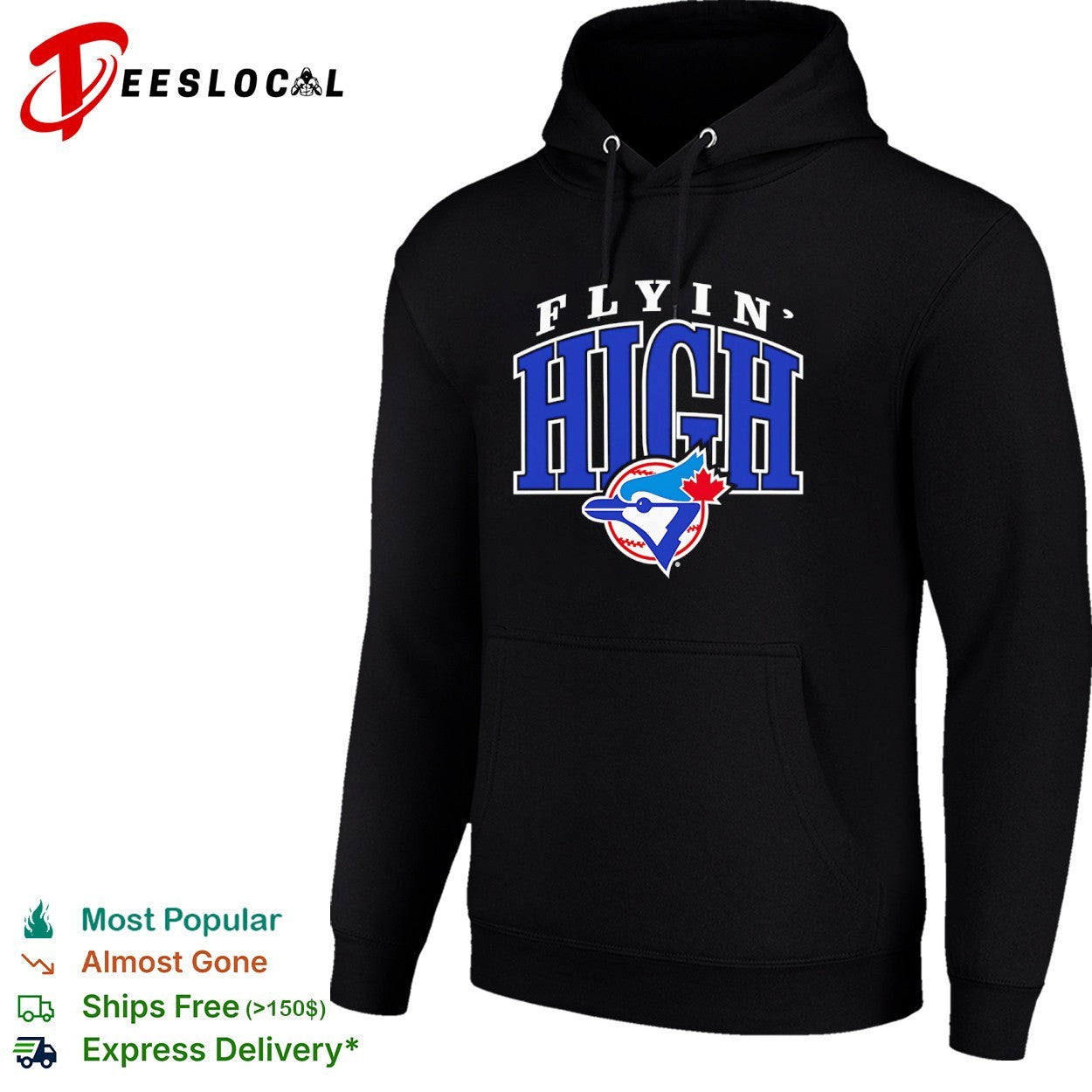 Toronto Blue Jays Flyin High MLB Baseball logo shirt