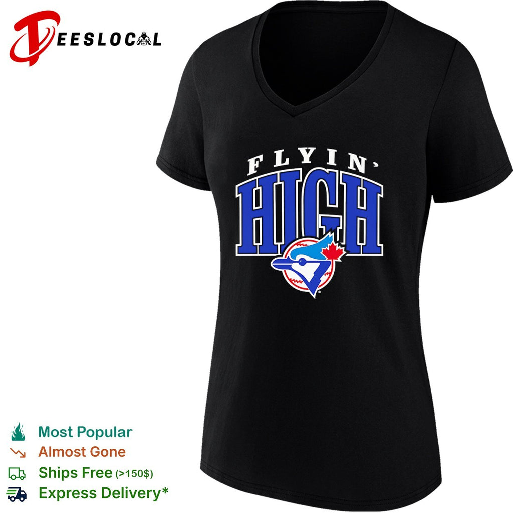 Toronto Blue Jays Flyin High MLB Baseball logo shirt