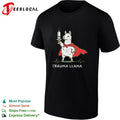Trauma llama superhero holding syringe medical nurse shirt