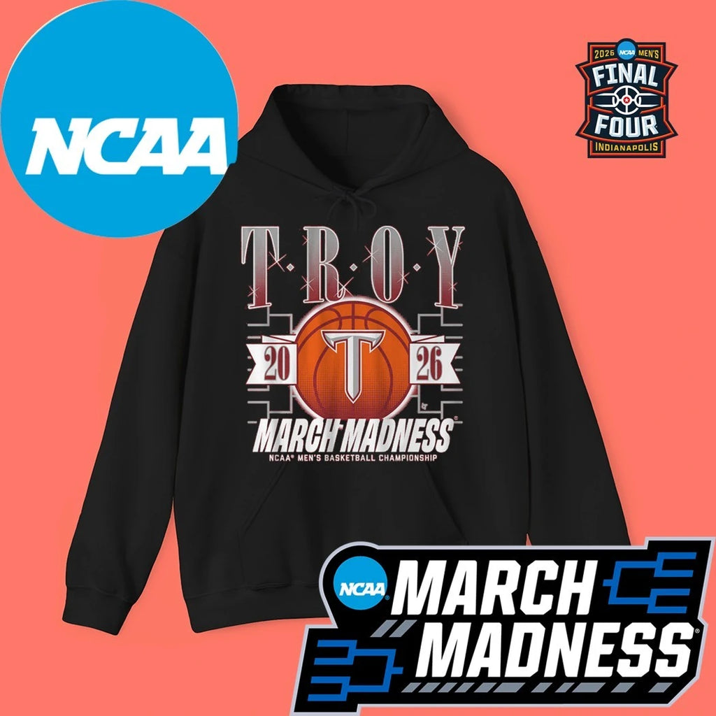 Troy Trojans MBB 2026 NCAA Women’s Basketball Championship March Madness Logo Shirt