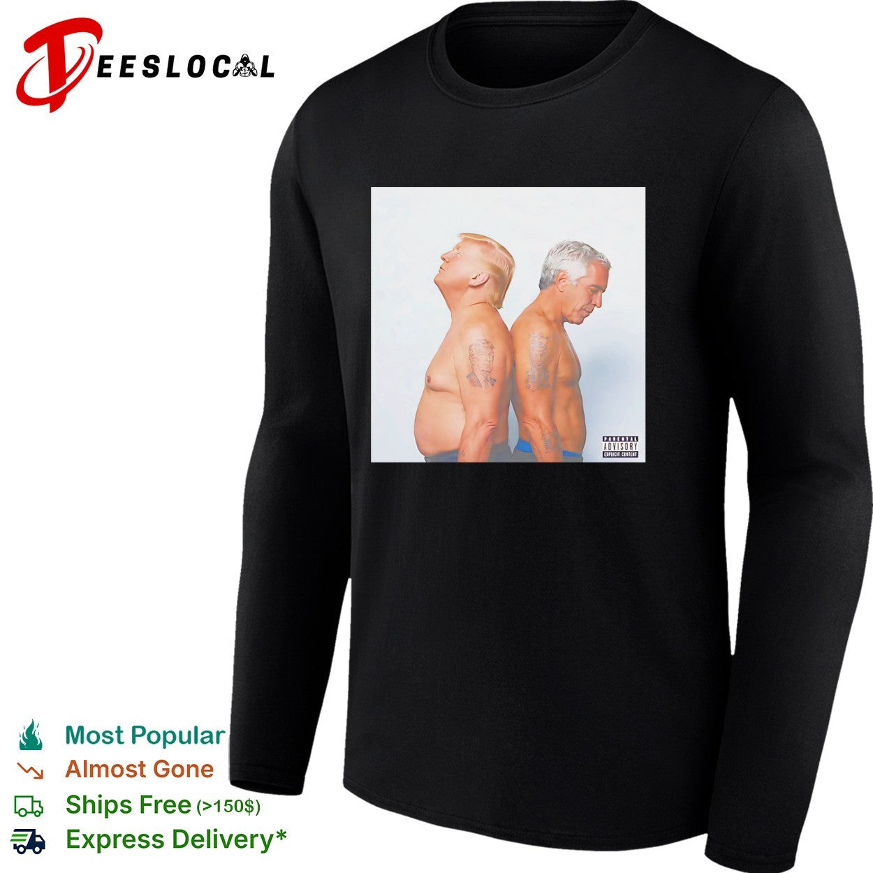 Trump x Epstein Ra3 Sremmurd Album cover funny shirt