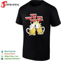 Two beer or not two beer funny drinking quote toast cheers beer shirt