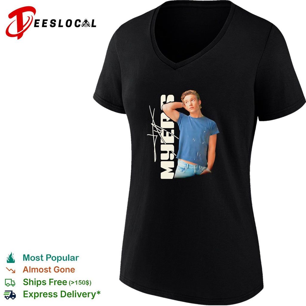 Ty Myers Black Photo Legal Tour signature shirt