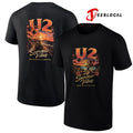 U2 summer vibes chase the light sing through the night graphic shirt
