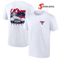 UConn Huskies welcome to Storrs hand drawn campus graphic shirt