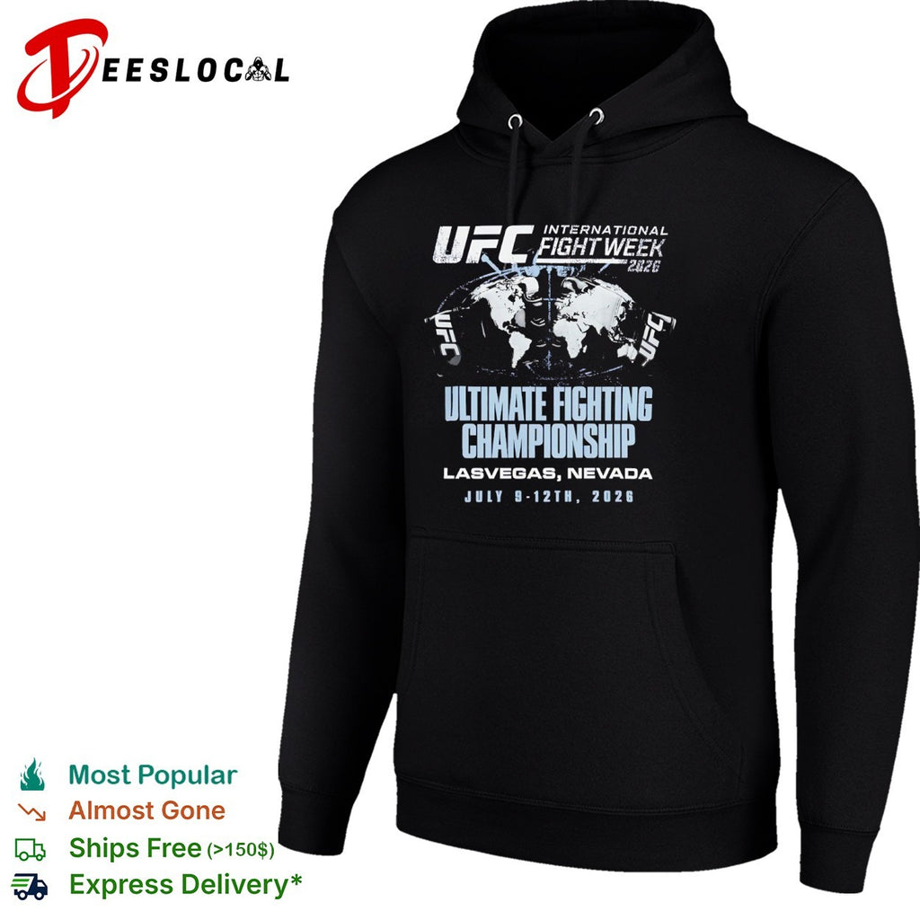 UFC International Fight Week 2026 Ultimate Fighting Championship Las Vegas Nevada shirt