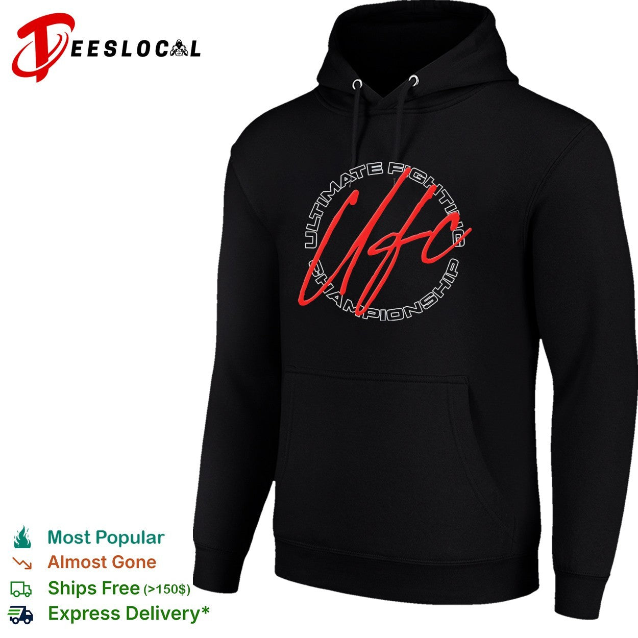 UFC Ultimate Fighting Championship red shirt