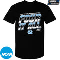 UNC North Carolina Tar Heels Four It All NCAA Women’s Basketball March Madness 2026 T-shirts