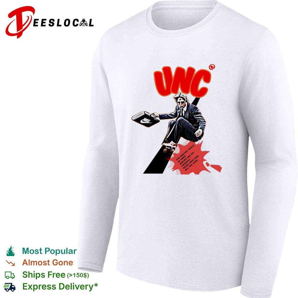UNC the coolest uncle shirt
