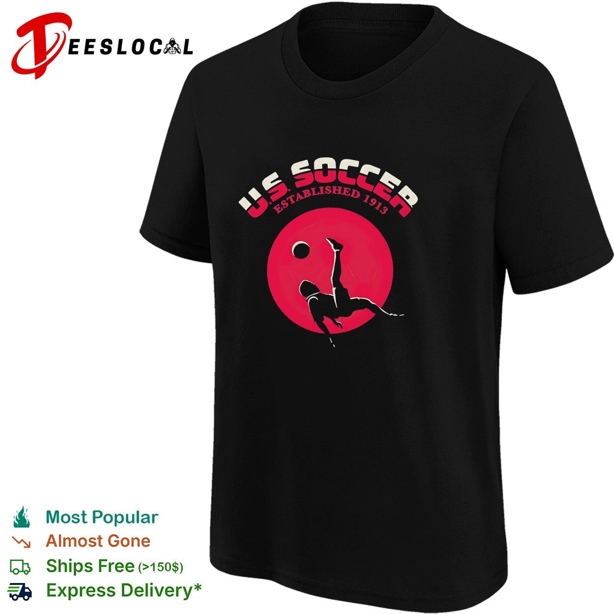 US Soccer established 1913 vintage shirt