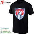 US Soccer shield crest three stars shirt