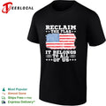 US reclaim the flag it belongs to all of us shirt