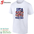 USA Basketball Team Paris 2024 Olympic Games shirt