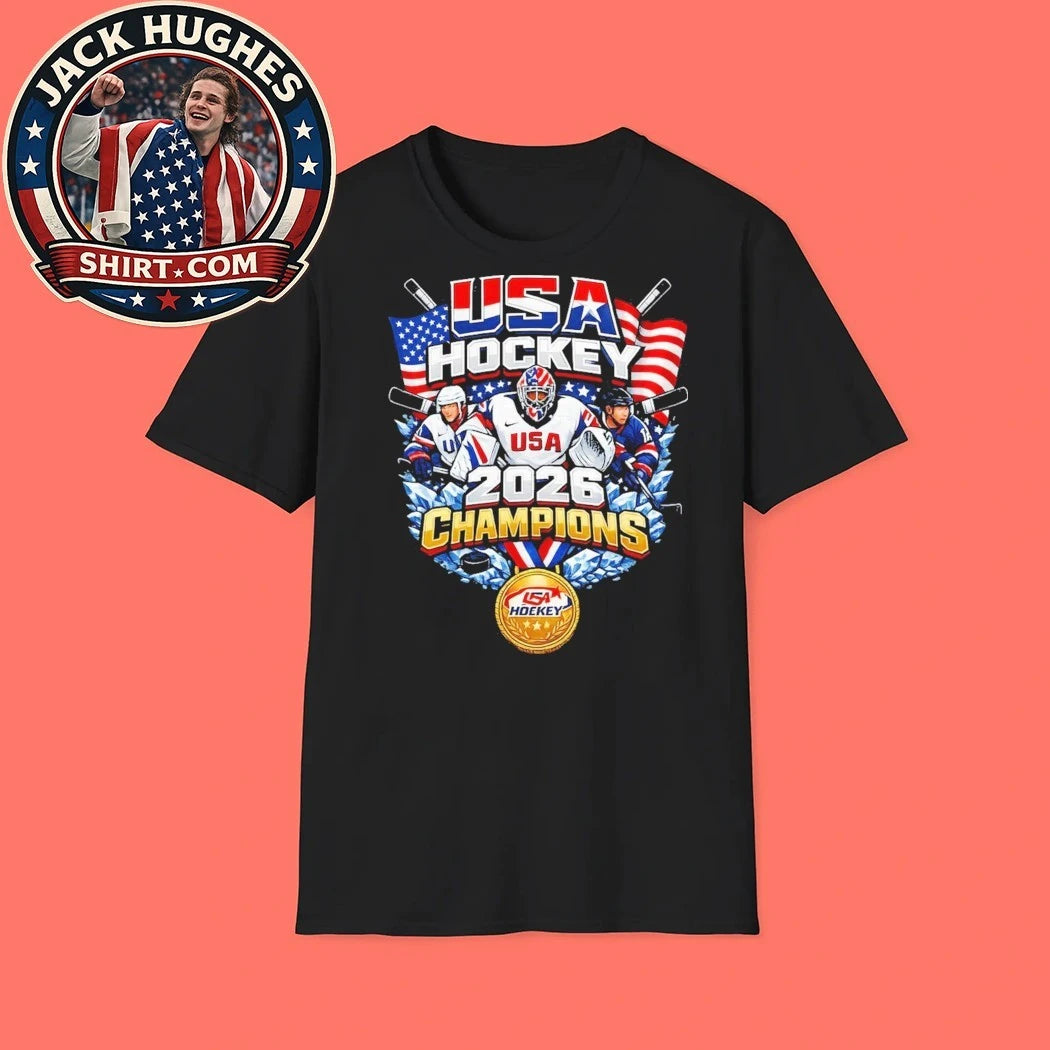 USA Hockey 2026 Champions Gold Medal Trending Shirt