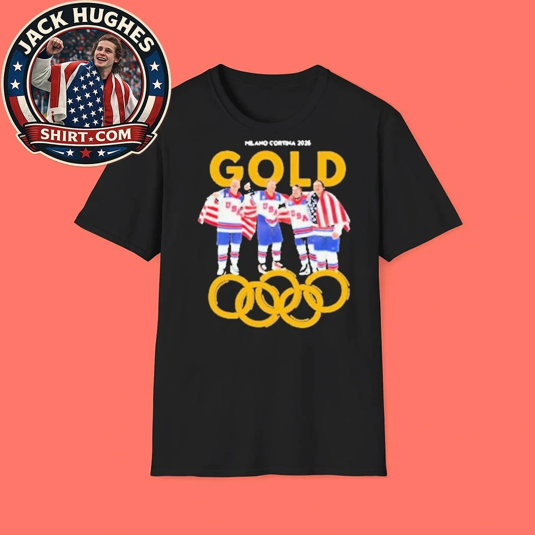 USA Hockey Gold Medal Merch USA Men’s Hockey Gold Medal Milano Cortina 2026 Trending Shirt