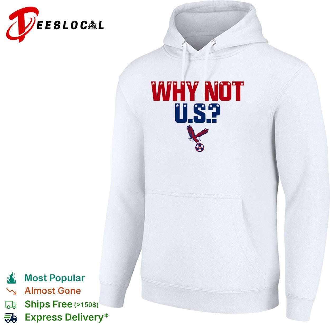 USA Soccer why not US eagle ball shirt