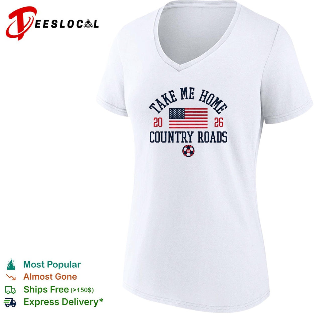 USA flag take me home country roads 2026 shirt