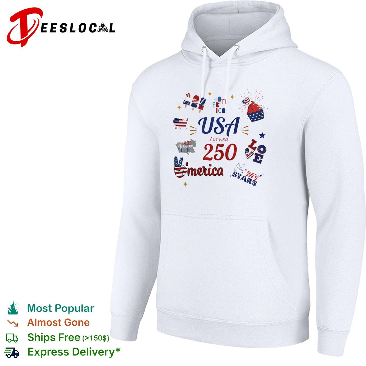 USA turned 250 merica Bed Wine Blue Love Oh my Stars Patriotic Fourth of July shirt
