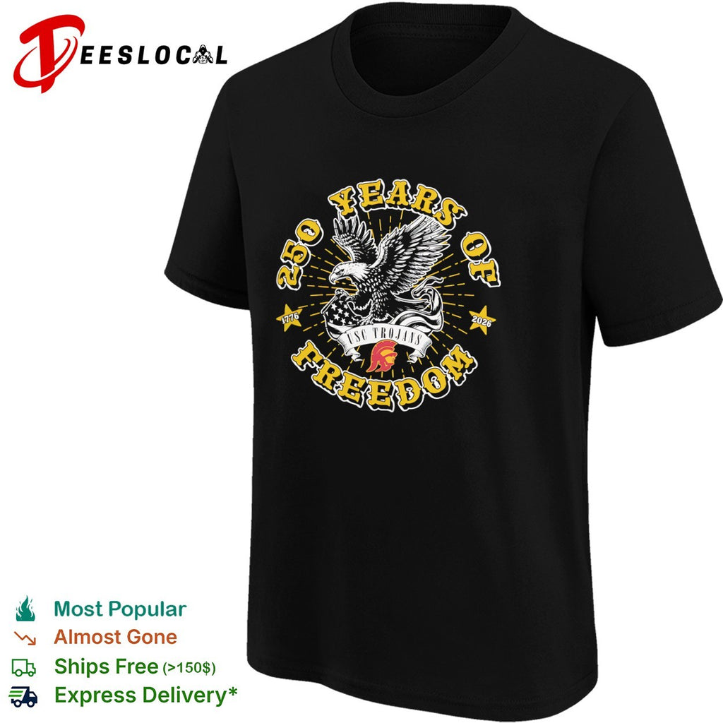 USC Trojans Americana 250 Years Of Freedom shirt