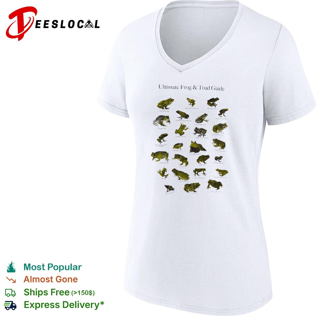 Ultimate Frog and Toad Guide frogs shirt