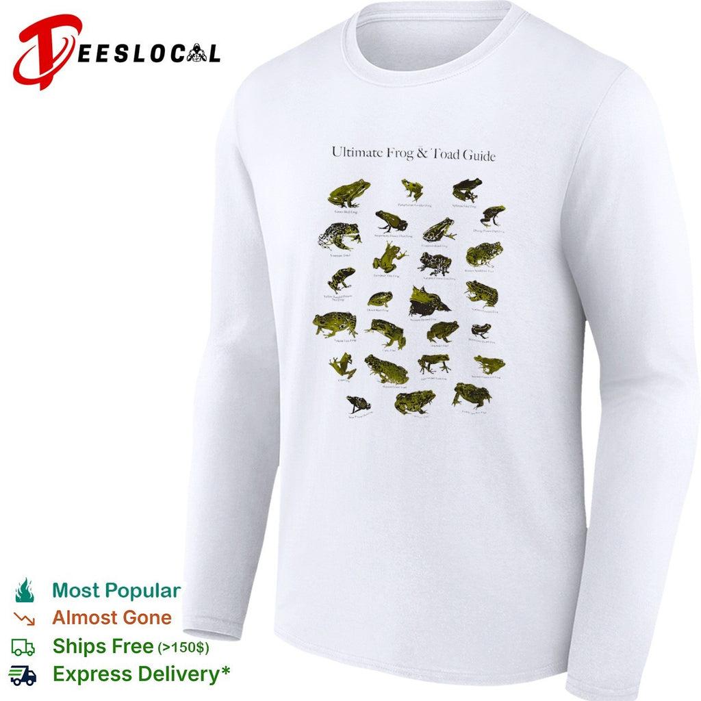 Ultimate Frog and Toad Guide frogs shirt