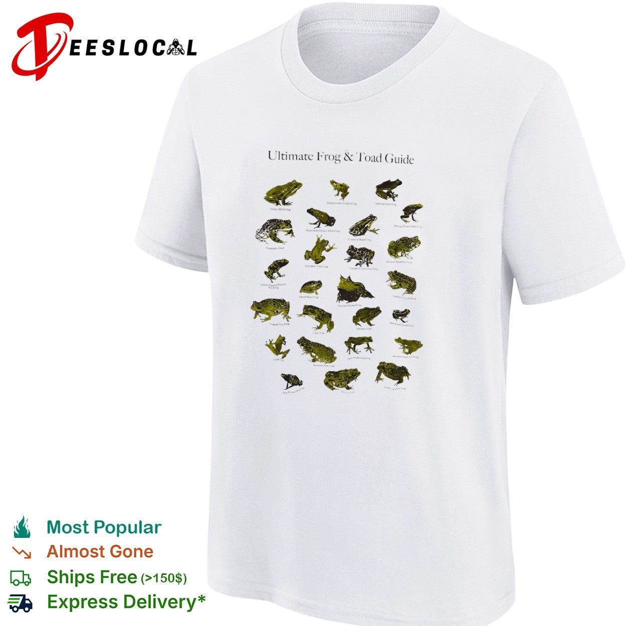 Ultimate Frog and Toad Guide frogs shirt