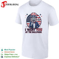 Uncle Sam Baseball I Want You at the Ballpark Round Rock Express Minor League shirt