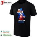 Uncle Sam Drink American Brewed Patriotic Beer Nationalism Independence Day shirt