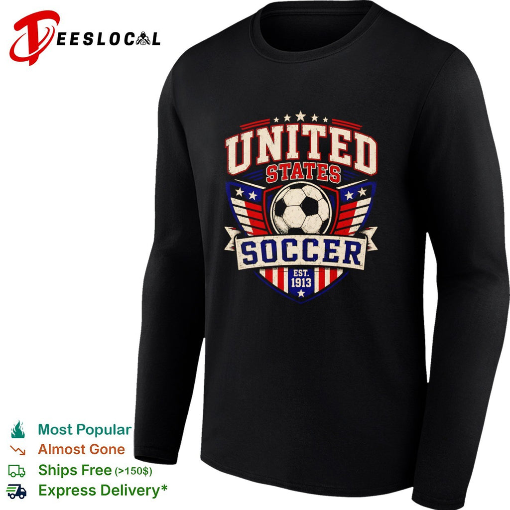 United States Soccer Est 1913 American Sport National shirt