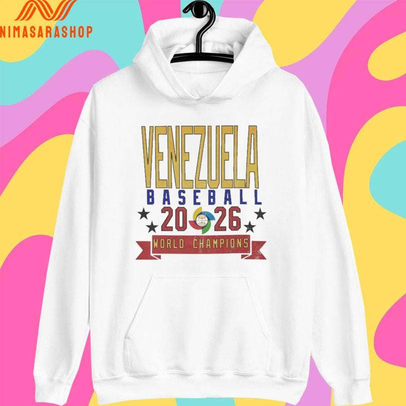 Venezuela Baseball World Champions 2026 Vintage Shirts