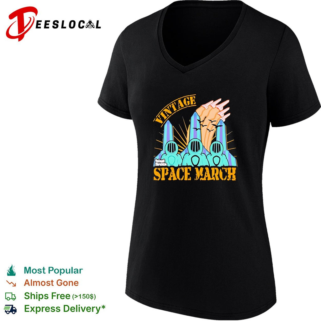 Vintage Space March Astronauts astronaut shirt