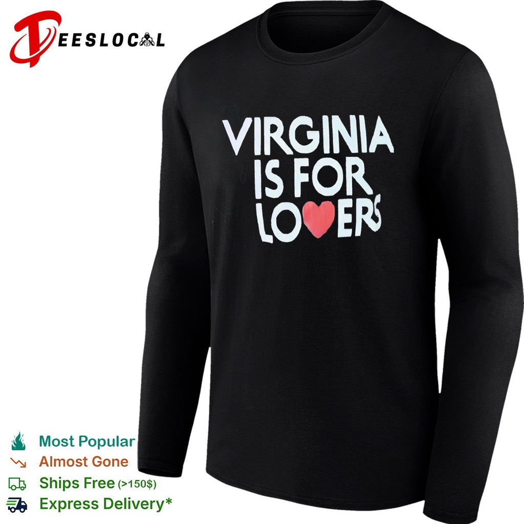 Virginia is for lovers heart shirt