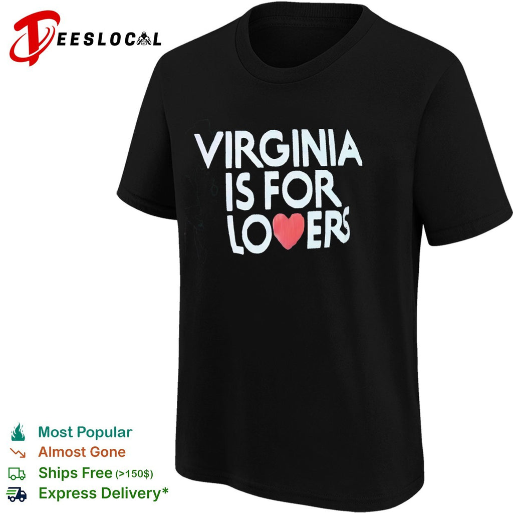 Virginia is for lovers heart shirt