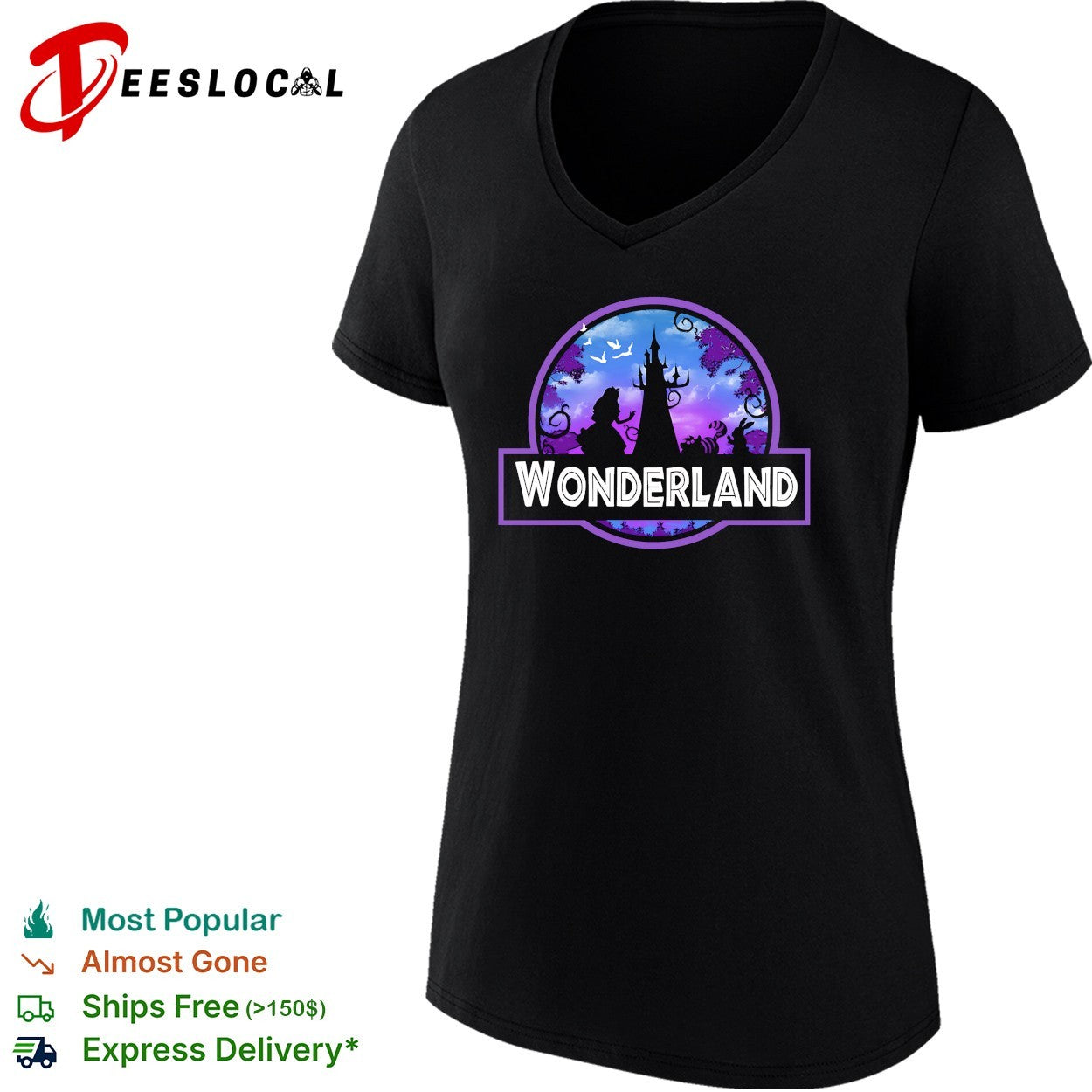 Visit Wonderland Alice in Wonderland shirt