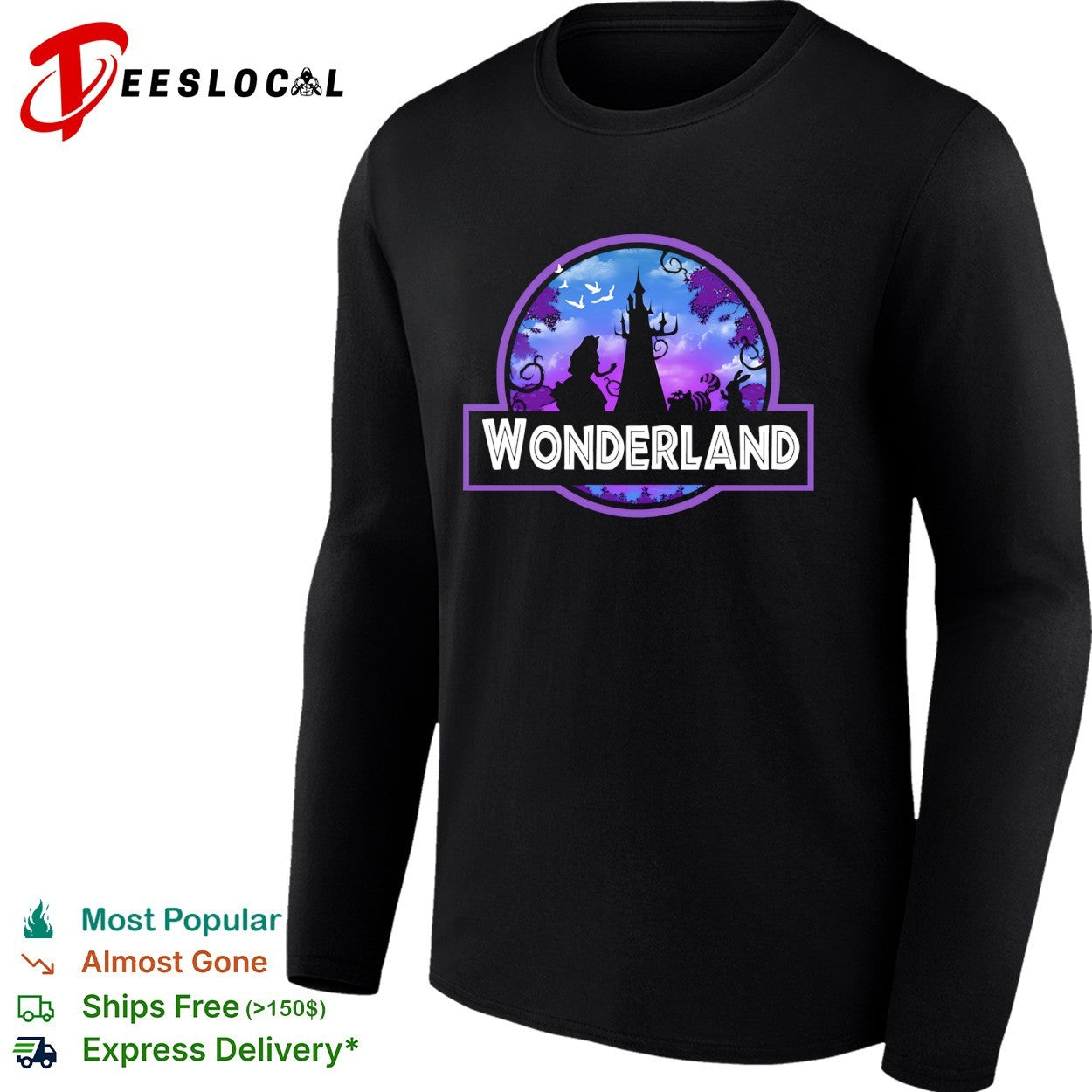 Visit Wonderland Alice in Wonderland shirt