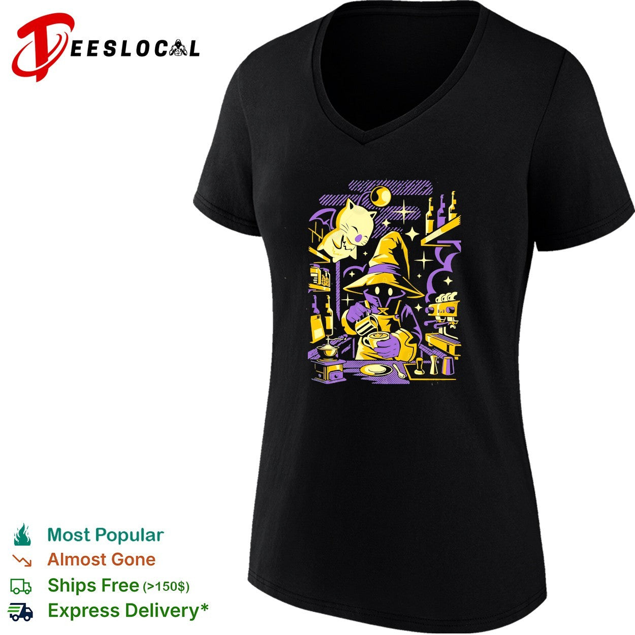 Vivi Ornitier as a barista Mage Latte shirt