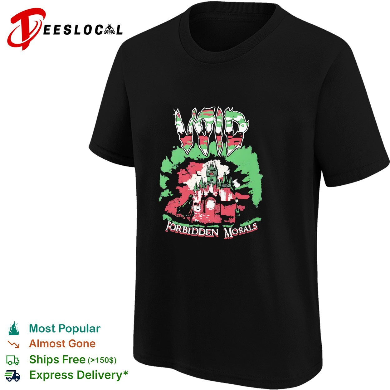 Void Forbidden Morals castle Mexico gothic shirt