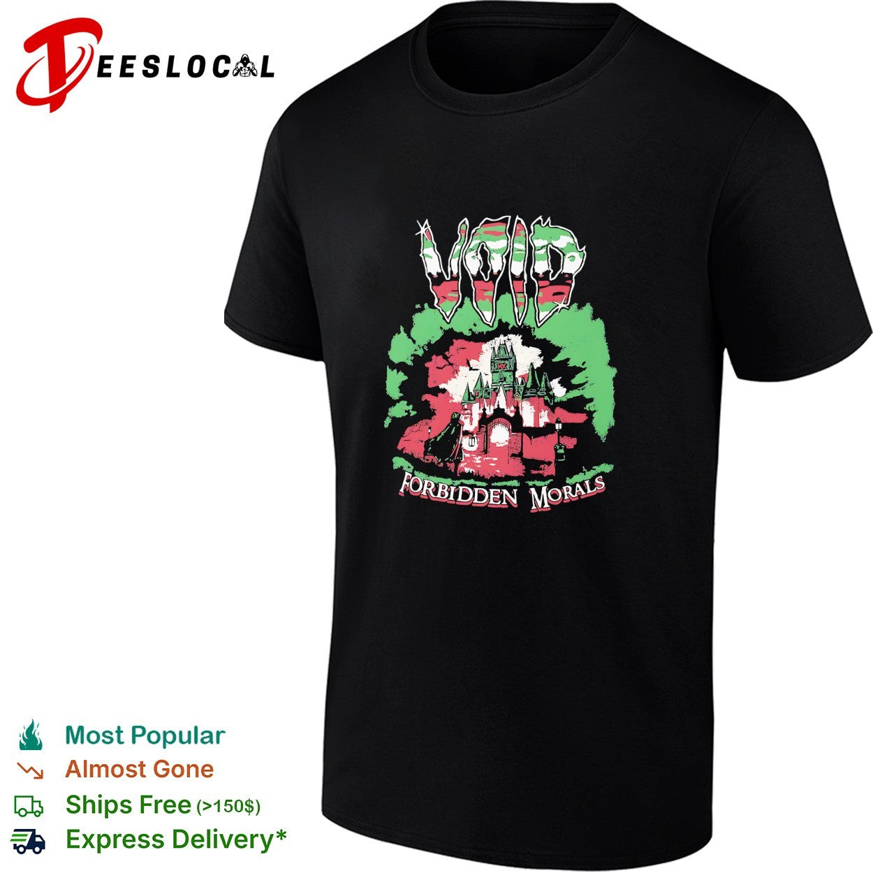 Void Forbidden Morals castle Mexico gothic shirt
