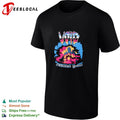 Void Forbidden Morals haunted castle dark figure colorful shirt