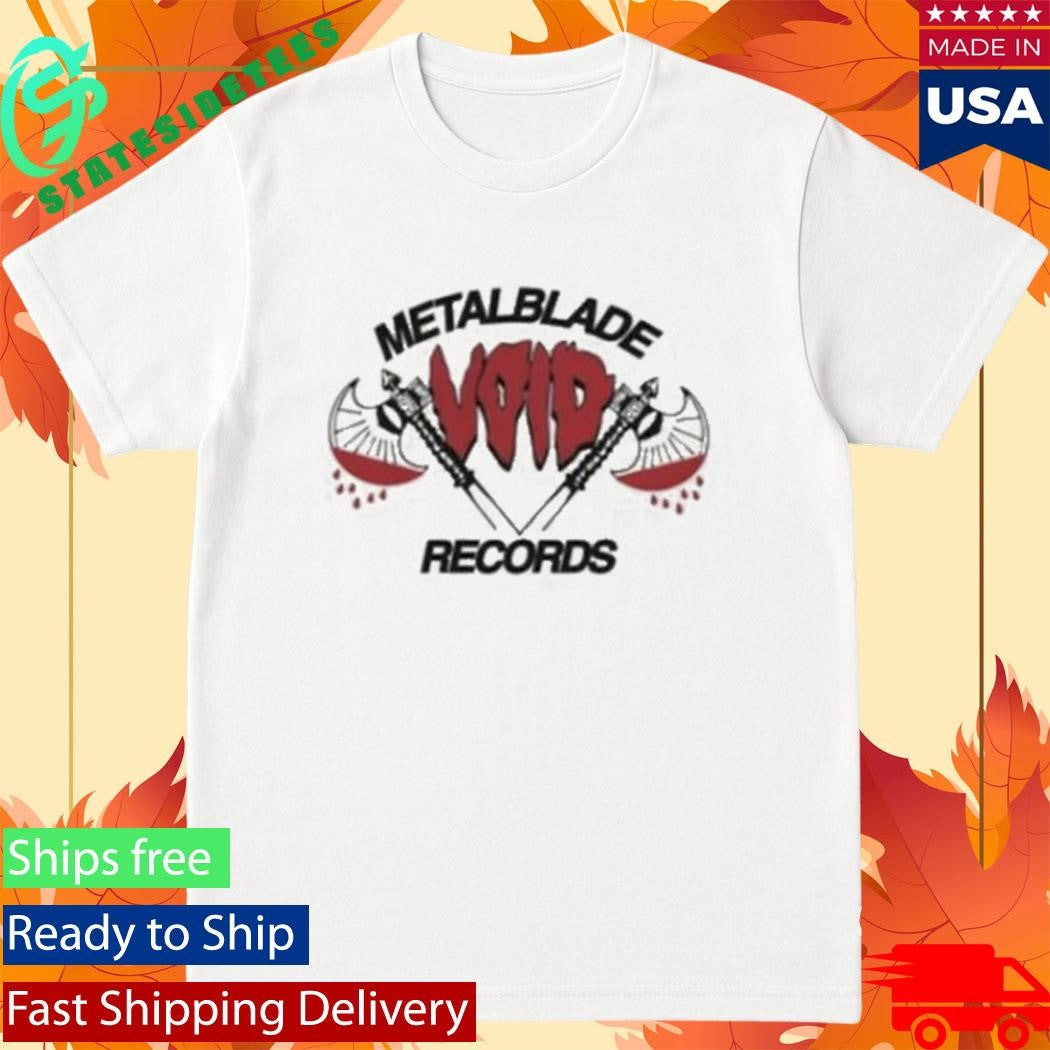 Void Metal Blade Signed In Blood T-Shirt