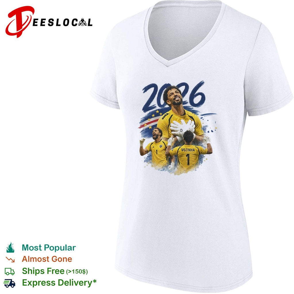 Vozinha Cape Verde National Team 2026 soccer shirt