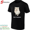 Wait im goated cat meme shirt