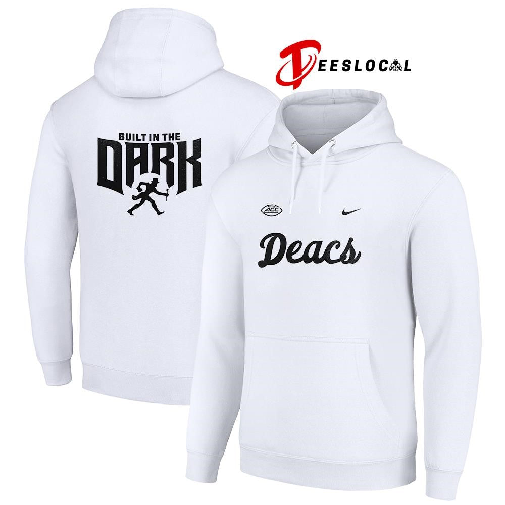 Wake Forest Demon Deacons built in the dark logo shirt