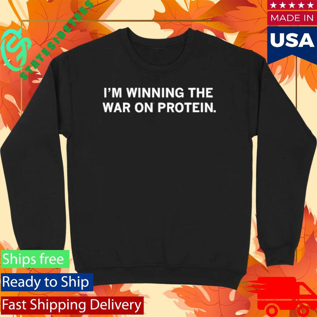 War On Protein Muscle Crop Top Shirt